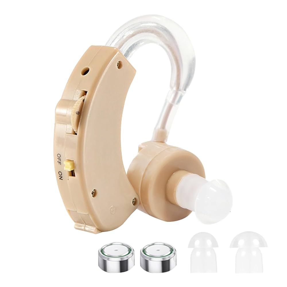 ⭐️集音器 高齢者 耳掛け式 無段階音量調整 小型 軽量 簡単操作⭐️ Amazon.co.jp: Jesyooka 集音器 耳かけ式 軽量 小型 高齢者向け